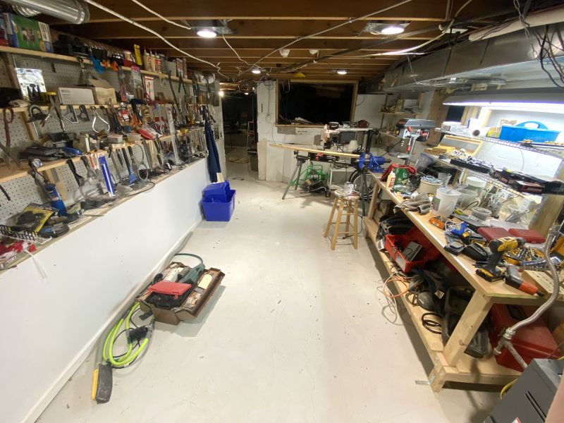 Indoor Workshop Setup